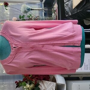 Long sleeve baby pink sweater